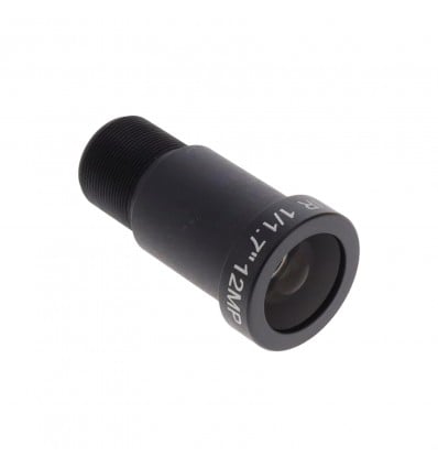 8mm High Resolution Lens for Raspberry Pi HQ Camera, M12 Mount