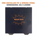 Wham Bam PC Preinstalled Flexi Plate – 254x235mm
