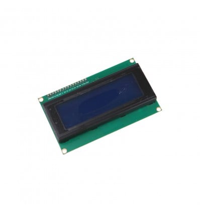 Serial Controlled 20x4 Char Blue LCD - Cover
