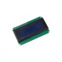 Serial Controlled I2C 20x4 2004 Character LCD - White on Blue