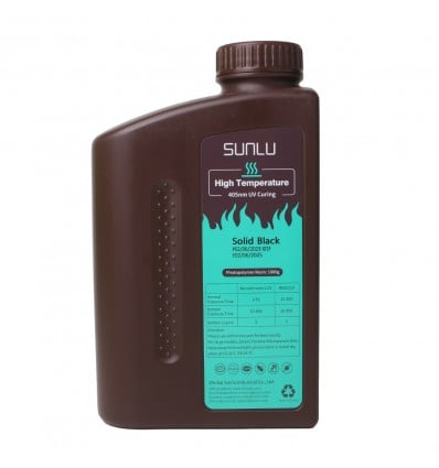 SunLu High Temperature Resin – Black 1 Litre - Cover
