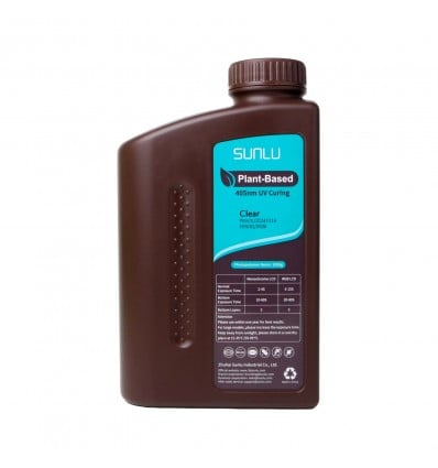 SunLu Plant-Based Resin – Clear 1 Litre