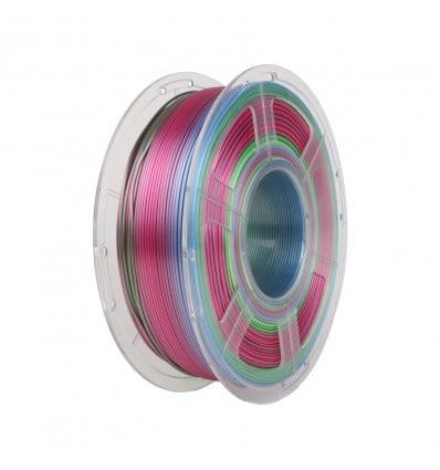 SunLu Silky PLA+ Filament – 1.75mm Multi Rainbow