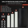 SunLu 3D Printer Enclosure – 650x550x750mm