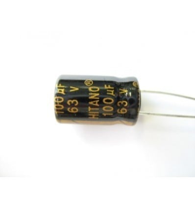 100uF 63V Electrolytic Capacitor