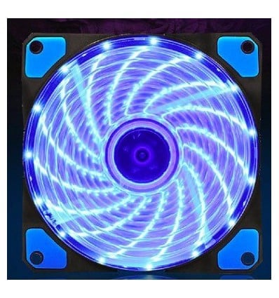 120mm DC Fan with Blue LED