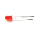 LED 5mm Red Flashing - Opaque Lens, TH