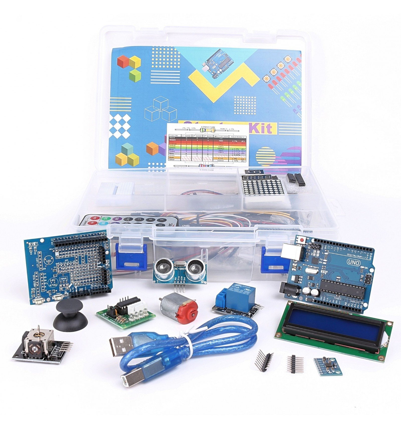 Arduino Kit Advanced  Learn Arduino the Fun Way!
