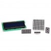 Arduino Kit Mega Intermediate - 1602 LCD Display, LED 4x7 Segment,  LED 1x7 Segment and 8x8 Matrix