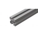 Heavy T-Slot Aluminium Extrusion - 40x40mm PG40 Profile
