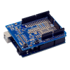 Arduino UNO ProtoShield with Breadboard - Arduino Integrated