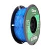 eSUN eFlex TPU Filament - 1.75mm Transparent Blue Semi-Flexible