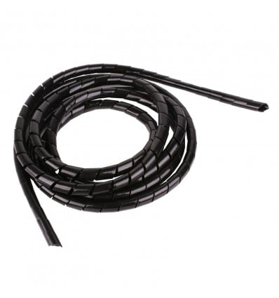 12mm Spiral Cable Wrap - 3m Long - Cover