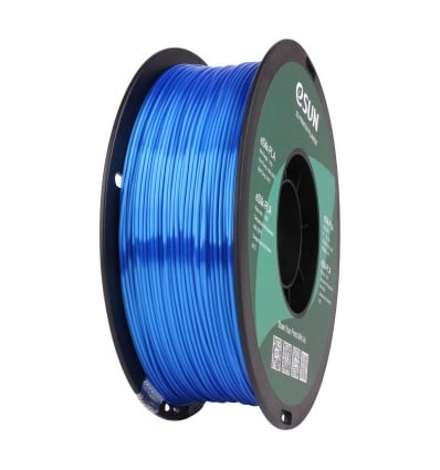 eSUN eSilk PLA Filament - 1.75mm Blue - Cover