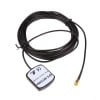 Active GPS Antenna - 6m RG174 Cable, SMA Plug, Magnetic Base