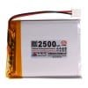 LiPo Battery 3.7V 2500mAh 1C 1Cell - Specifications
