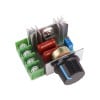 AC Adjustable Voltage Regulator: 50V-220V PWM Motor Speed Controller - Cover