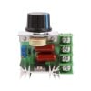 AC Adjustable Voltage Regulator: 50V-220V PWM Motor Speed Controller - Front