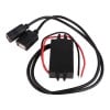 5V 3A Car Charger Module - Dual USB Output - Cover