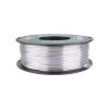 eSUN eSilk PLA Filament - 1.75mm Silver - Flat