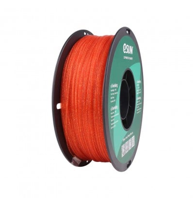 eSUN eTwinkling PLA Filament - 1.75mm Orange - Cover