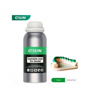 eSUN Castable eResin for Dental - Green 1 Litre - Cover