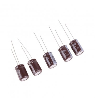 680uF 16V Electrolytic Capacitor, TH - Nippon Chemi-Con KY Series - Cover